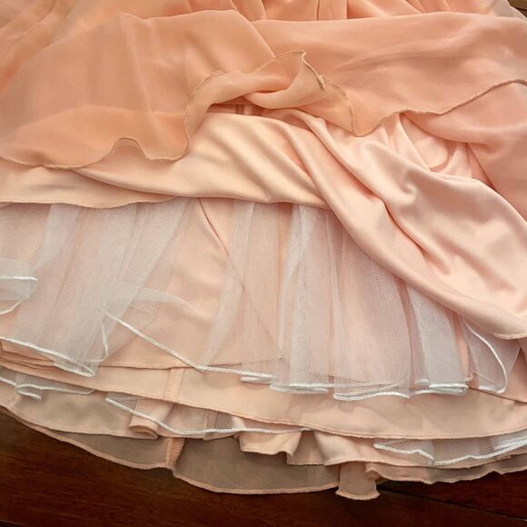 Y2k City Studio Mini Dress Halter Formal Fairy Whimsical Coquette Pastel - Picture 12 of 13